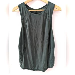 Green Lululemon tank top